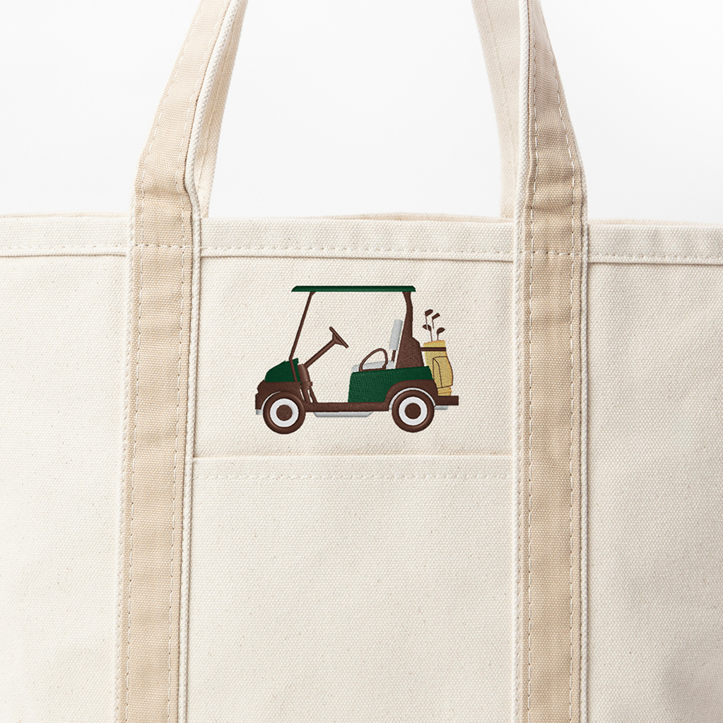 Safari Medium Classic Tote - Golf