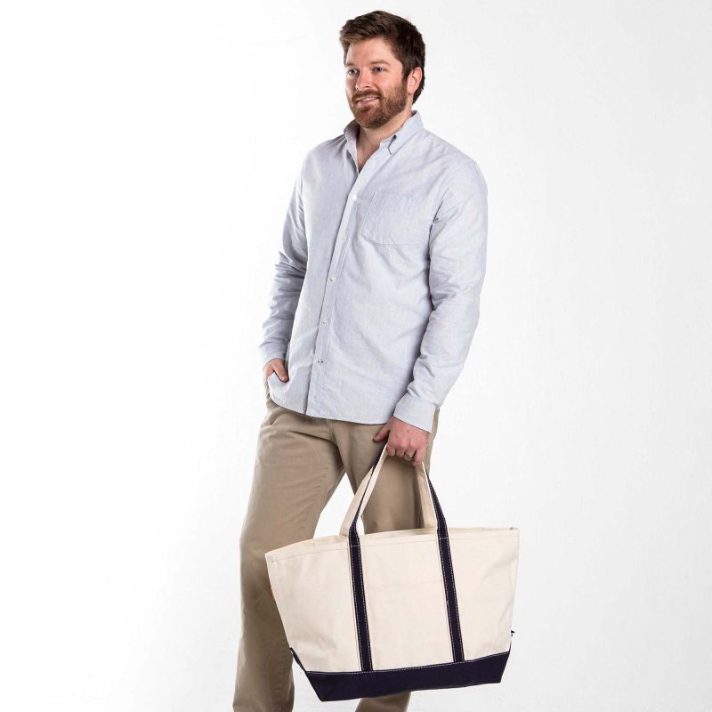 Navy Large Classic Tote - MIA
