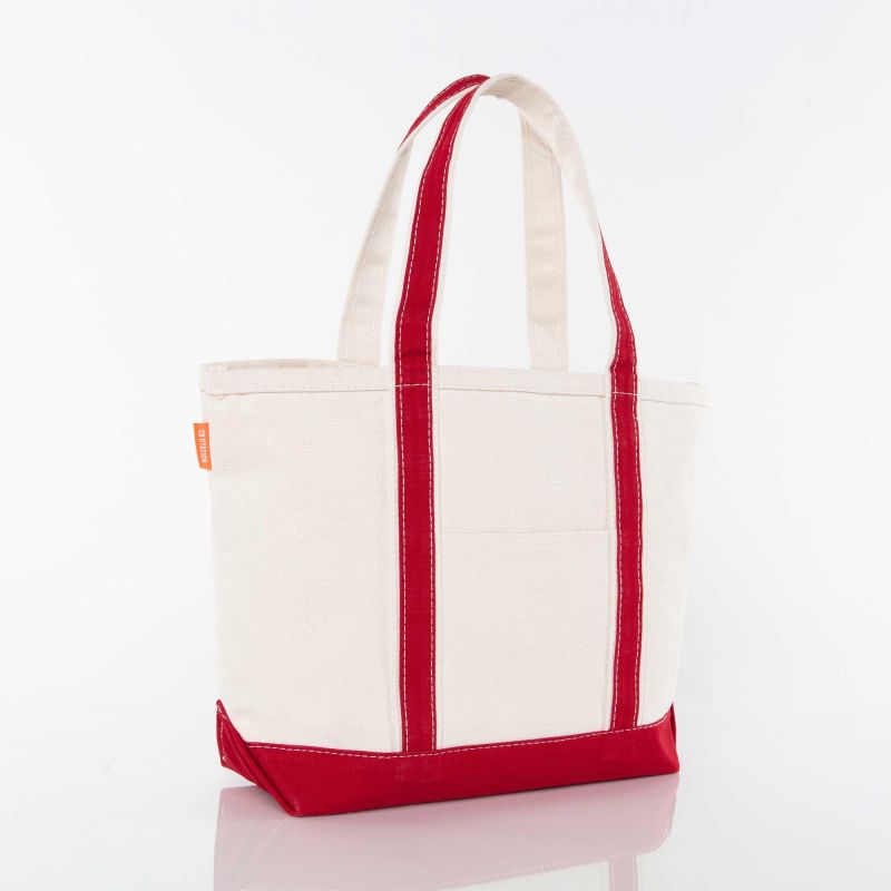 Red Medium Classic Tote - Ski