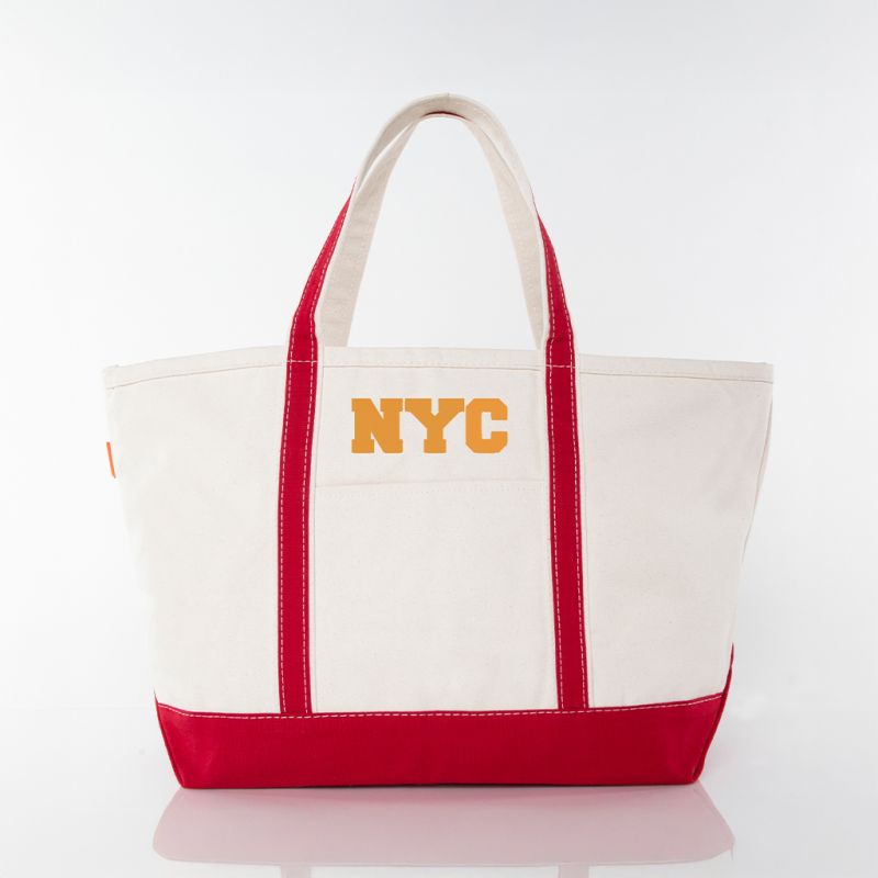 Red Large Classic Tote - NYC