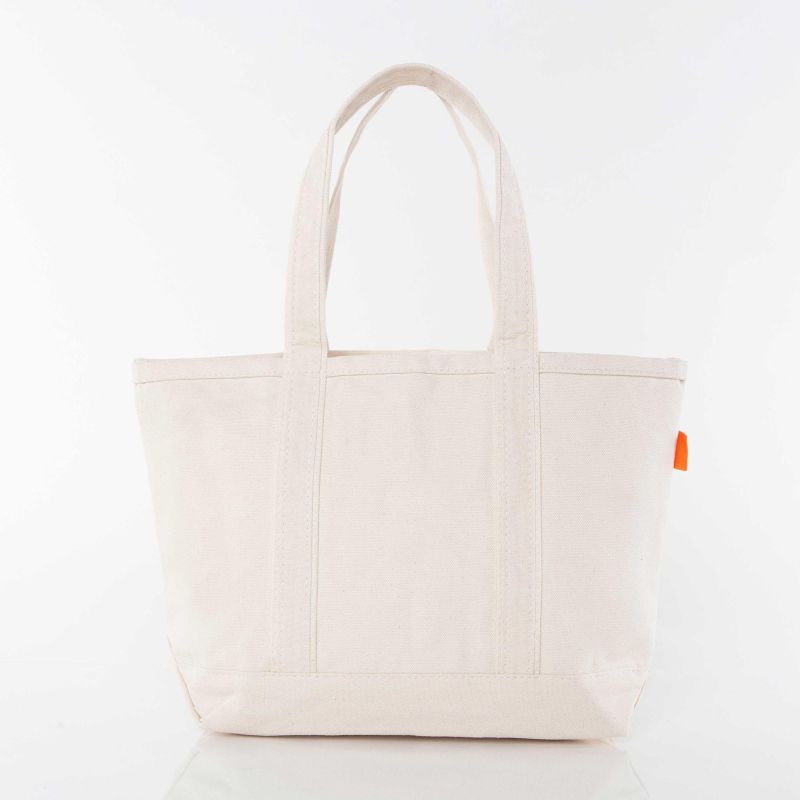 Natural Medium Classic Tote - Ski