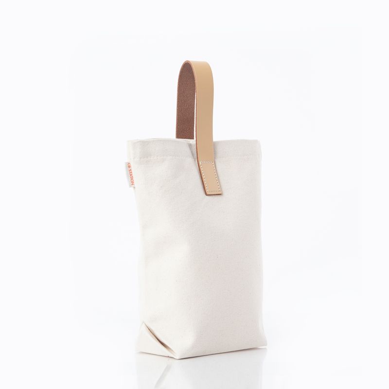 Leather-Grip Wine Carrier for Two Bottles - Golf