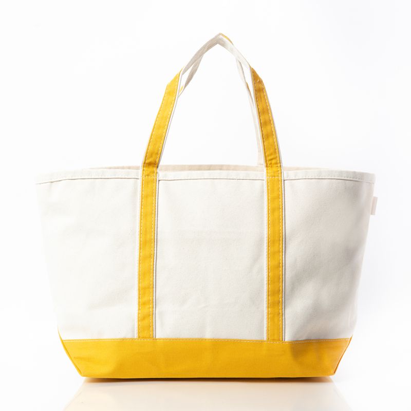 Mustard Large Classic Tote - Fall Truck