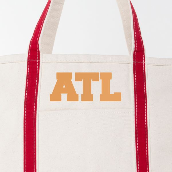Red Large Classic Tote - ATL
