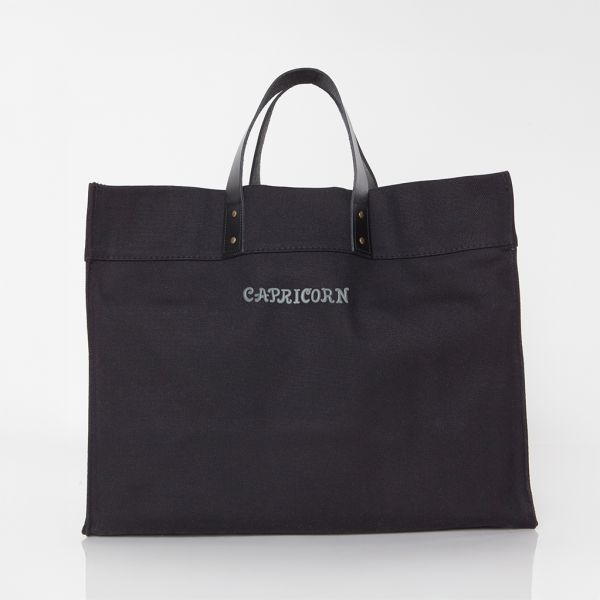 Solid Black Advantage Bag – Capricorn