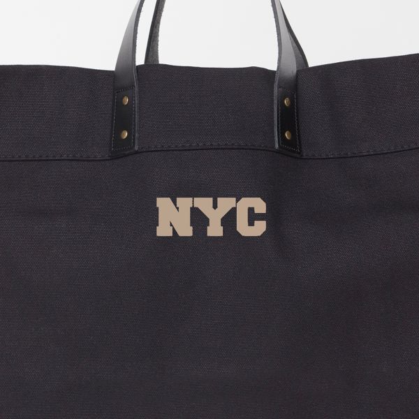 Solid Black Advantage Bag - NYC