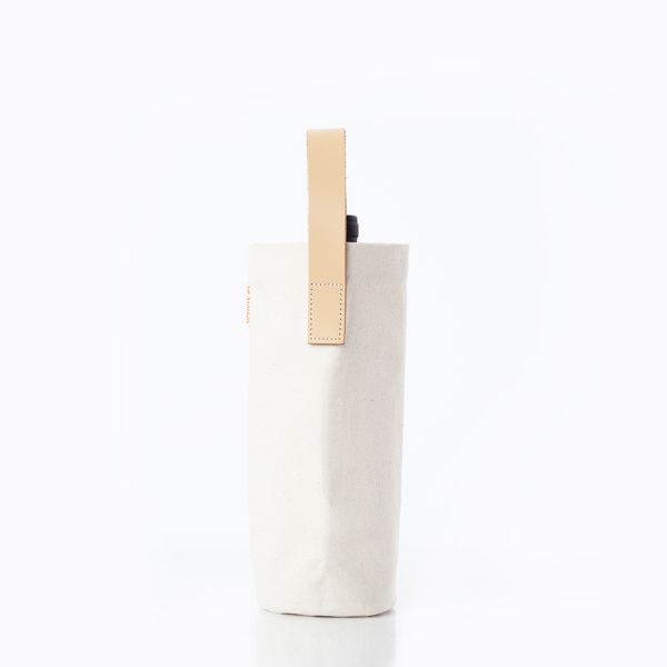Leather-Grip Wine Carrier