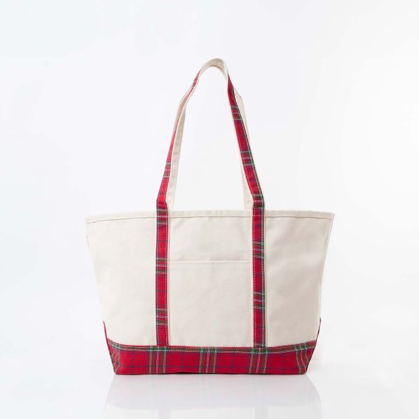 Plaid Large Classic Tote